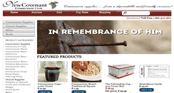 Desktop Screenshot of communioncups.net